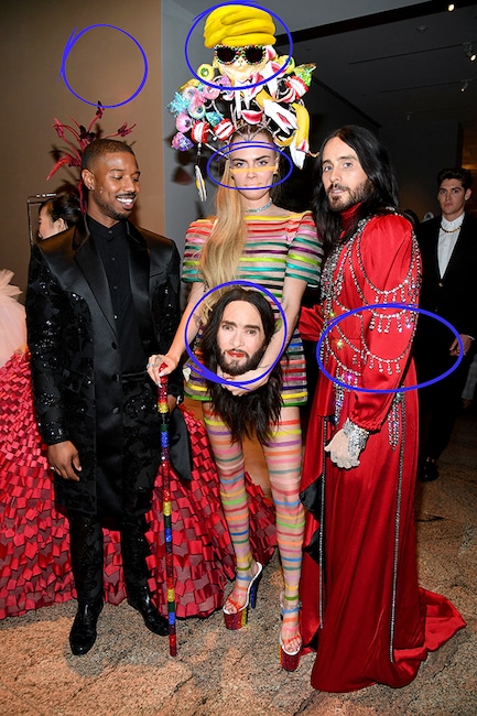 Foto Puzzle 1, Respuestas, Jared Leto, Cara Delevingne, Michael B. Jordan